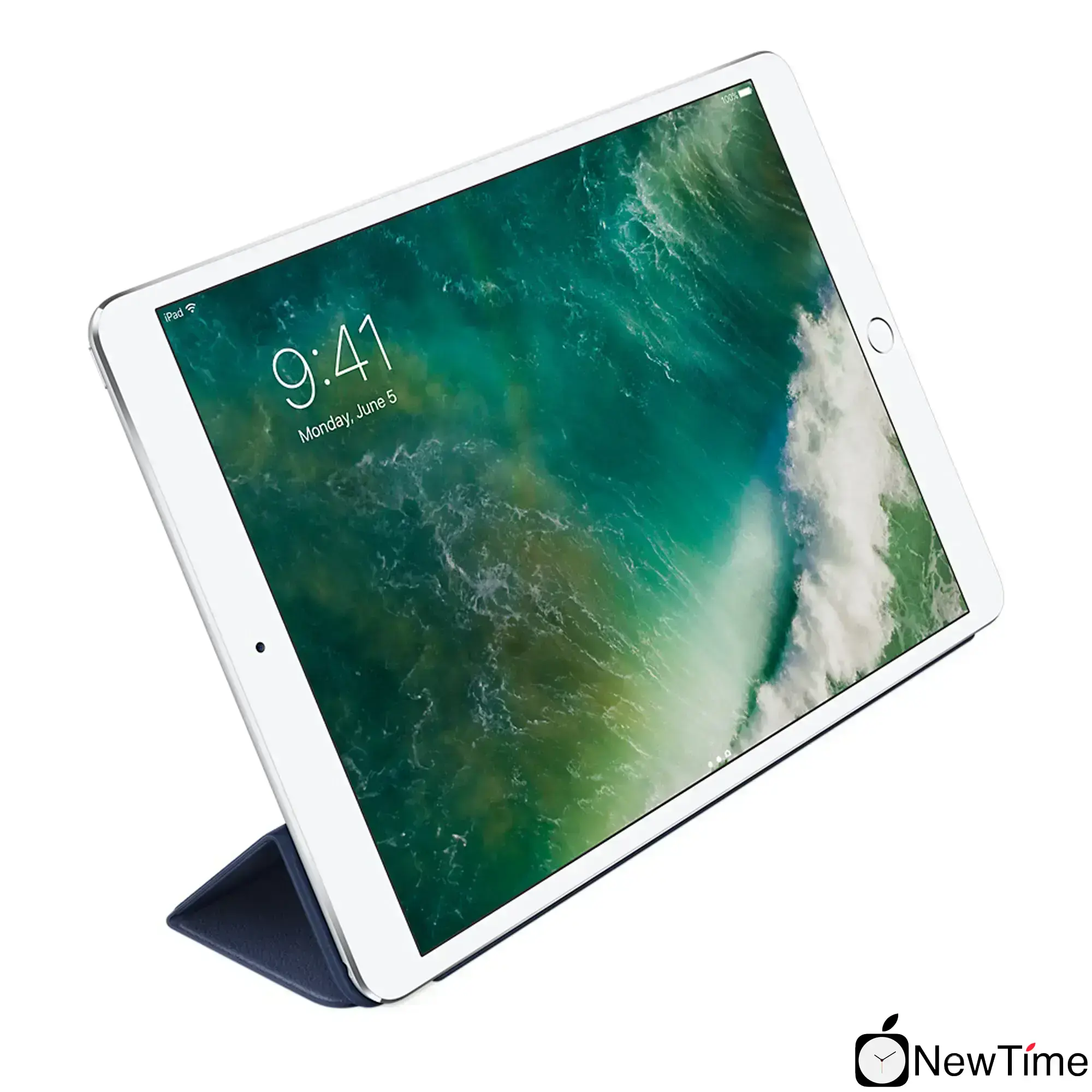 Apple Leather Smart Cover for iPad 10.2"/Air 3/Pro 10.5" - Midnight Blue (MPUA2)